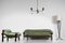 Three-Seater Leather Sofa by Percival Lafer, Brazil 2