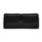 Black Leather Two-Seater Couch from de Sede 8