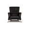 Black Leather 322 Armchair from Rolf Benz, Image 8