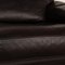 Sofá de dos plazas DS 70 de cuero marrón oscuro de de Sede, Imagen 3