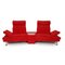 Rotes FSM Zwei-Sitzer Sofa von Mondo 3