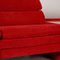 Red Fabric FSM Two-Seater Couch from Mondo 4