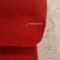 Red Fabric Stool from Walter Knoll / Wilhelm Knoll 4
