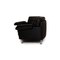 Black Leather Three-Seater Couch from Artanova 10