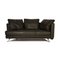 Dark Green Leather 2500 Two-Seater Couch from Rolf Benz 1