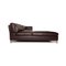 Dark Brown Leather Corner Sofa from Contur, Image 10