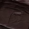 Sofá esquinero de cuero marrón oscuro de Contur, Imagen 6