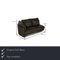 Dark Green Leather 2500 Two-Seater Couch from Rolf Benz 2