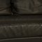 Dark Green Leather 2500 Two-Seater Couch from Rolf Benz, Image 3