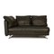 Dark Green Leather 2500 Two-Seater Couch from Rolf Benz, Image 1