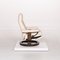 Cream Leather Armchair from Stressless 8