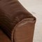 Brown Leather DS47 Sofa Two-Seater Couch from de Sede 5