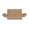 Cream Leather DS 450 Two-Seater Couch from de Sede 1