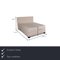 White Fabric Metropolitan Box Spring Bed from Velda 2