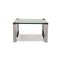 Glass & Silver 1022 Coffee Table from Draenert, Set of 2 14