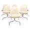 Chrome Cantilever Dining Chairs, 1970s, Set of 6 1