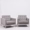 Grey Wool Armchairs by Florence Knoll, Set of 2, Image 3