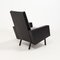 Mid-Century Black Leather Armchairs in the Style of Pierre Guariche, Set of 2, Image 7