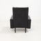 Poltrone Mid-Century in pelle nera, set di 2, Immagine 8