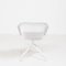 White and Red Leather Luta Swivel Chair by Antonio Citterio for B&B Italia, Image 5