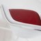 White and Red Leather Luta Swivel Chair by Antonio Citterio for B&B Italia 10