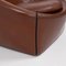 Brown Leather Capri Rounded Armchair by Gordon Guillaumier for Minotti 8