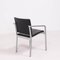 Silver and Black Leather A901 PF Dining Chair by Norman Foster for Thonet 4