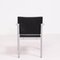 Silver and Black Leather A901 PF Dining Chair by Norman Foster for Thonet 5
