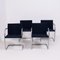 Navy Fabric Brno Dining Chairs by Ludwig Mies Van Der Rohe for Knoll, Set of 4, Image 2
