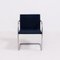 Navy Fabric Brno Dining Chairs by Ludwig Mies Van Der Rohe for Knoll, Set of 4, Image 3