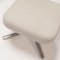 Cream Fabric Grand Repos Chair & Ottoman by Antonio Citterio for Vitra, Set of 2 7