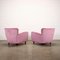 Spring Velvet Armchairs, Italy, Set of 2 10