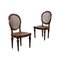 Neoklassizistische Stühle aus Nussholz, Italien, 18. Jh., 2er Set 1