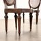 Neoklassizistische Stühle aus Nussholz, Italien, 18. Jh., 2er Set 7