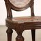 Neoclassical Walnut Chairs, Italy, 18th Century, Set of 2, Image 6