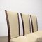 Beech Skai Chairs, Italy, 1950s, Set of 4 3