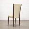 Beech Skai Chairs, Italy, 1950s, Set of 4 8