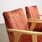 Beech Foam Velvet Armchairs, Set of 2, Image 3
