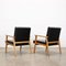 Beech Armchairs, Italy, 1960s, Set of 2, Image 7