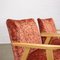 Beech Foam Armchairs, Italy, 1960s, Set of 2 3