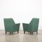 Foam & Fabric Armchairs, Italy, Set of 2 10