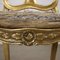 20th Century Padded Gilded Wood Chairs, Italy, Set of 2, Image 4