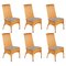 Bamboo Dining Chairs, Italy, 1970s, Set of 6 1