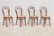 Austrian Vienna Chairs and Two Stools by by Le Corbusier for Thonet, Set of 6 4