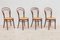 Austrian Vienna Chairs and Two Stools by by Le Corbusier for Thonet, Set of 6, Image 4