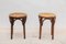 Austrian Vienna Chairs and Two Stools by by Le Corbusier for Thonet, Set of 6, Image 11