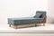German Studio Daybed in Light Blue Romo Fabric, 1950s, Image 4