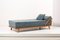 German Studio Daybed in Light Blue Romo Fabric, 1950s, Image 3