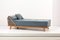 German Studio Daybed in Light Blue Romo Fabric, 1950s, Image 16