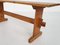 Set of Scandinavian Modern Pine Wood Benches, 1960s 3